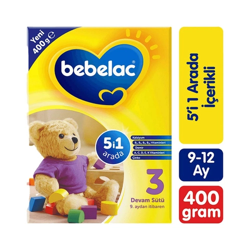 Bebelac 3 Bebek Maması Biberon 400 GR