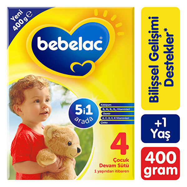 Bebelac 4 Vitamin Demir 400 Gr