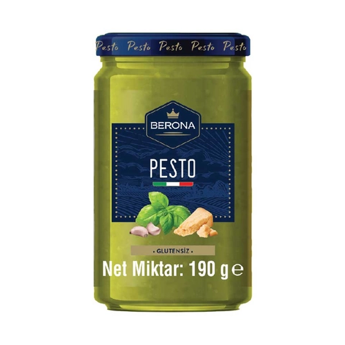 Berona Makarna Sos Pesto 190 GR