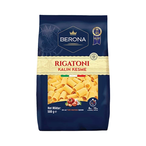Berona Makarna Kalın Kesme 500 Gr