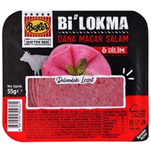 Beşler Bi Lokma Macar Salam 55 Gr