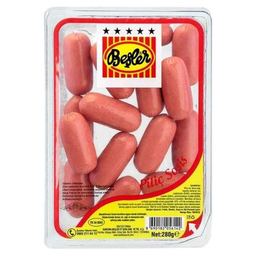 Beşler Kokteyl Piliç Sosis 280 Gr