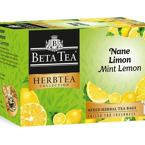 Beta Herbtea Collection Nane Limon Tea Bags 20*2