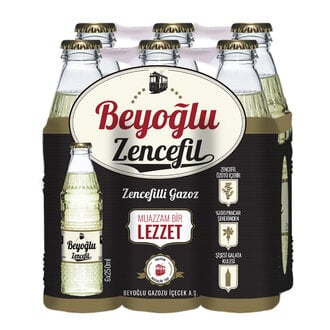 Beyoğlu Zencefil Doğal Zengminar Gazlı İçecek 6*250 Ml