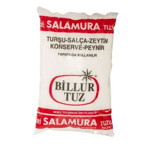 Billur Salamura Tuz 3 Kg