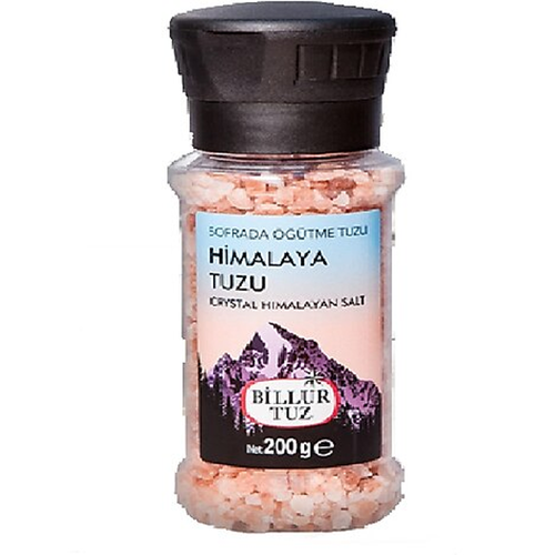 Billur Tuz Sofrada Öğütme Himalaya Tuzu 200 Gr