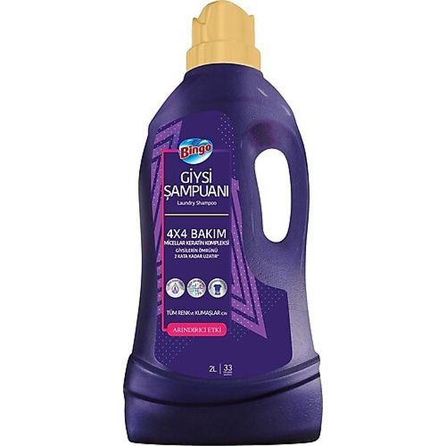 Bingo Giysi Şampuanı Arındırıcı Etki 2 Lt