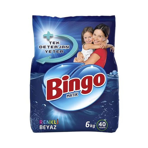 Bingo Matik Toz Deterjan Renkliler Ve Beyazlar 6kg