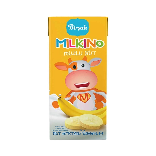 Birşah Süt Muzlu Milkino 200 Ml
