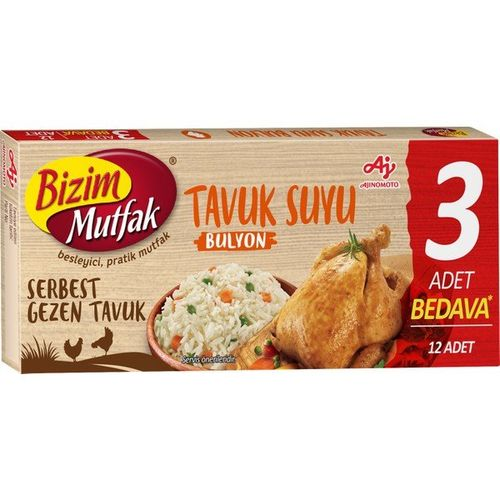 Bizim Mutfak Serbest Gezen Tavuk Bulyon 12 Adet 120 Gr