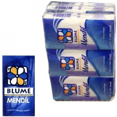 Blume 3 Katlı Kağıt Mendil 10 Adet