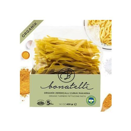 Bonatelli Organik Zerdeçallı Çubuk Makarna 400 G