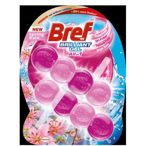 Bref Brilliant Gel Spring Rain Klozet Bloğu 2x42 Gr