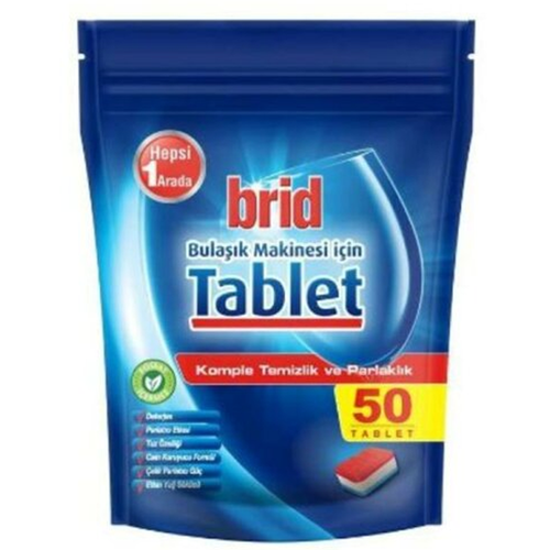 Brid Bulaşık Makinesi Tableti H1a 50 Adet