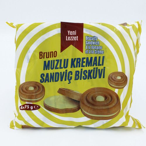 Bruno Muzlu Kremalı Bisküvi 300 Gr