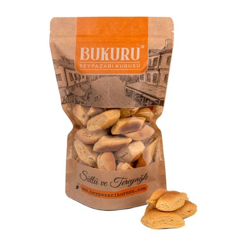 Bukuru Beypazarı Kurusu Sütlü Ve Tereyağlı 400 Gr