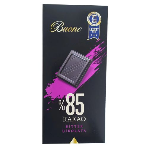 Buono %85 Kakao Bitter Çikolata 100 Gr