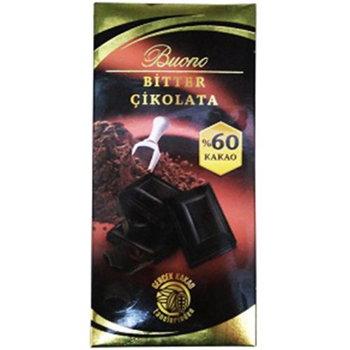 Buono Bitter Tablet Çikolata 80 Gr