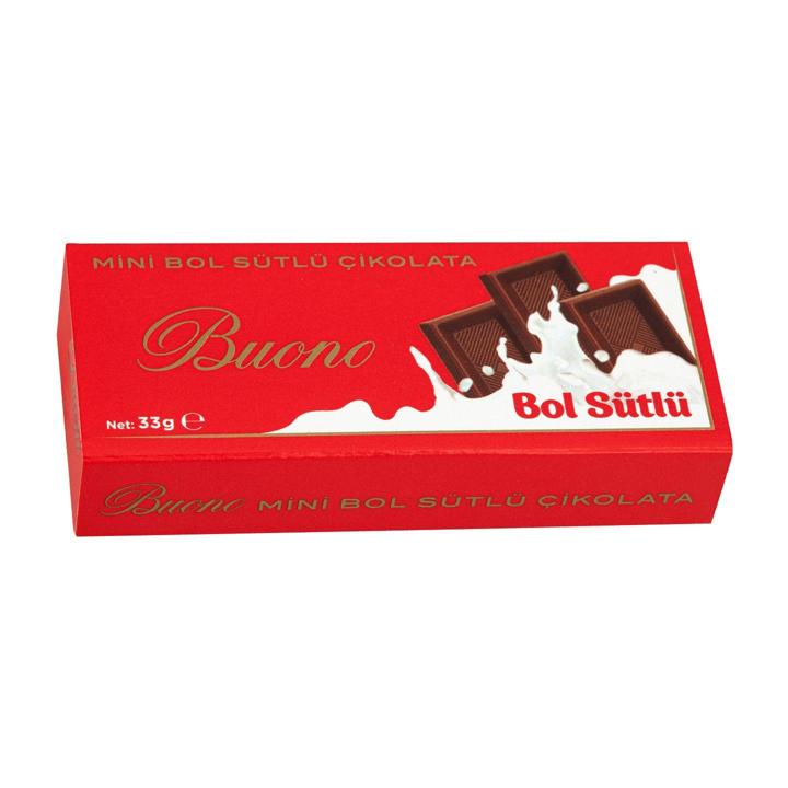 Buono Bol Sütlü Bitter Mini Çikolata 33 Gr