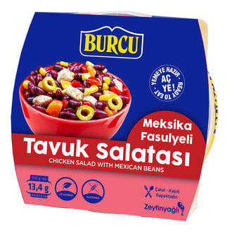 Burcu Meksika Fasulyeli Tavuk Salatası 150 Gr