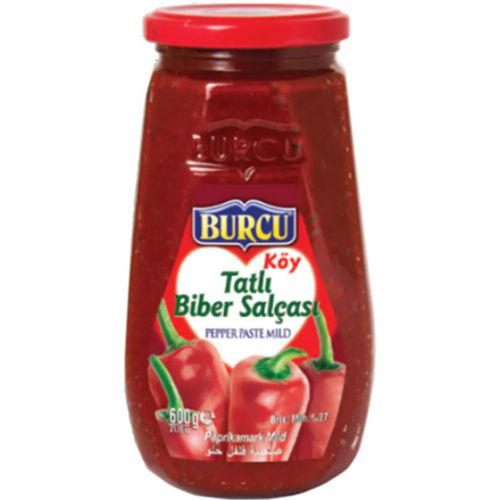 Burcu Tatlı Biber Salçası 600 Gr
