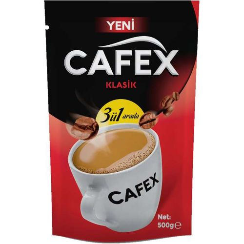Cafex Kahve Instant 3ü1 Arada 500 Gr