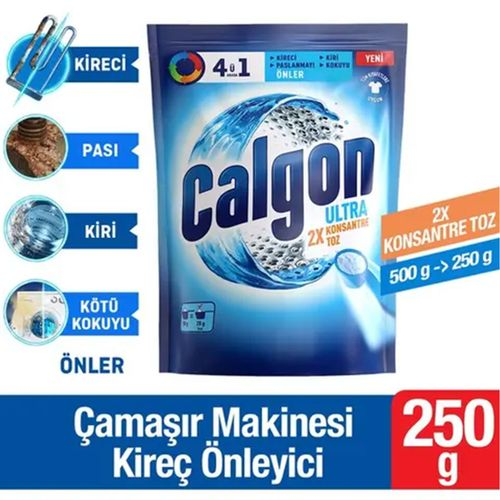 Calgon Ultra Konsa. Çam. Mak. Kireç Önleyici 750g