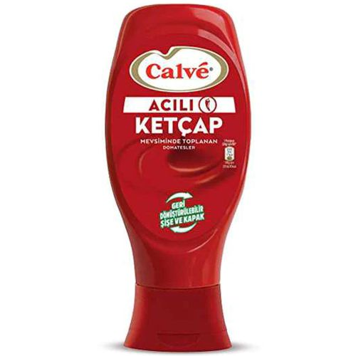 Calve Acılı Ketçap 430 Gr