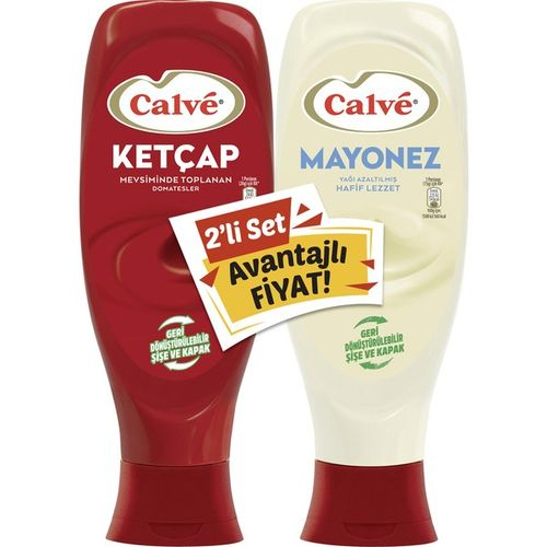 Calve Ketçap / Light Mayonez 1150 Gr