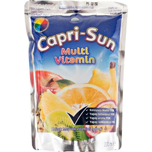 Capri Sun Multivitamin Meyveli İçecek 200 Ml