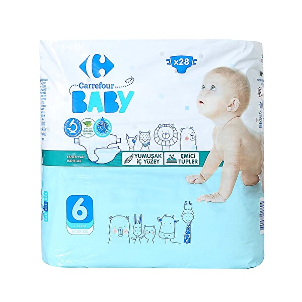 Carrefour Baby (6) XL 28 Adet