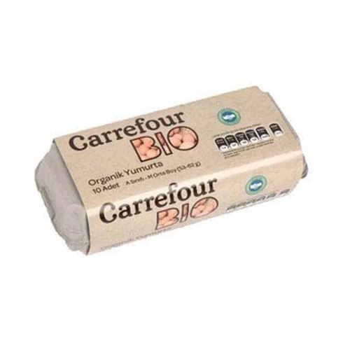 Carrefour Bio Organik Yumurta 10 Adet