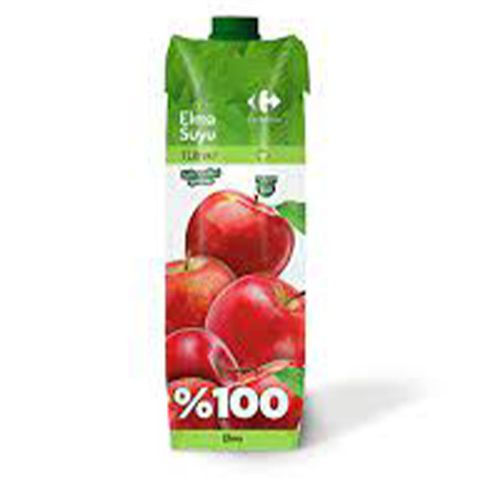 Carrefour %100 Elma Suyu 1 Lt