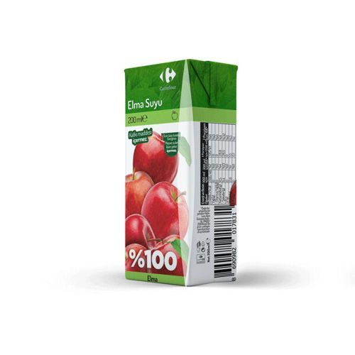 Carrefour %100 Elma Suyu 200 Ml