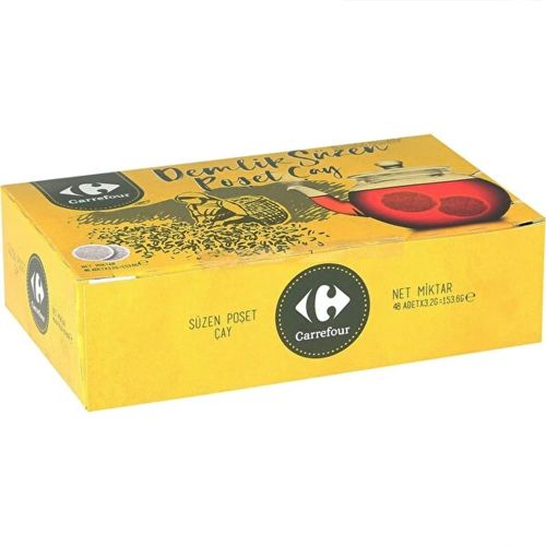 Carrefour Demlik Süzen Poşet Çay 48 Adet