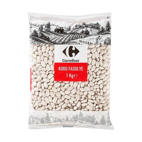 Carrefour İri Dermason Kuru Fasulye 1 KG