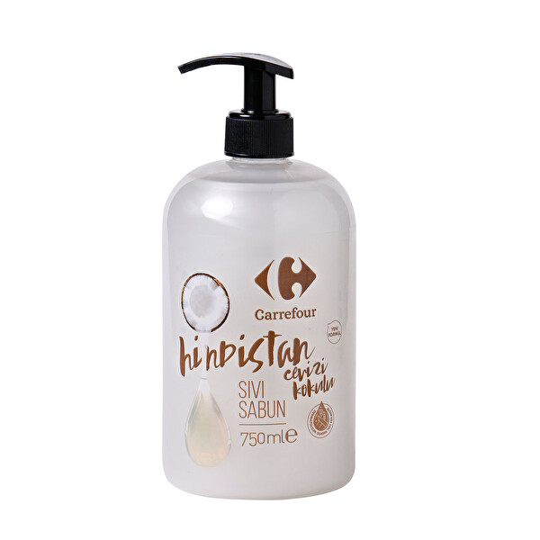 Carrefour Hindistan Cevizi Sıvı Sabun 750 Ml