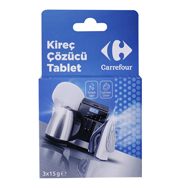 Carrefour Kireç Çözücü Tablet 3x15 Gr