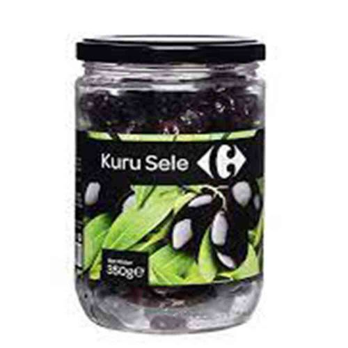 Carrefour Kuru Sele Siyah Zeytin 350 Gr