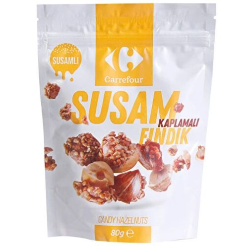 Carrefour Susam Kaplamalı Badem 80 Gr