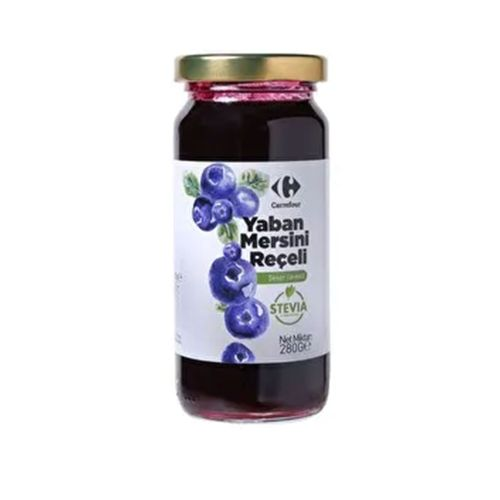 Carrefour Yaban Mersini Reçeli Şeker İlavesiz 280 Gr