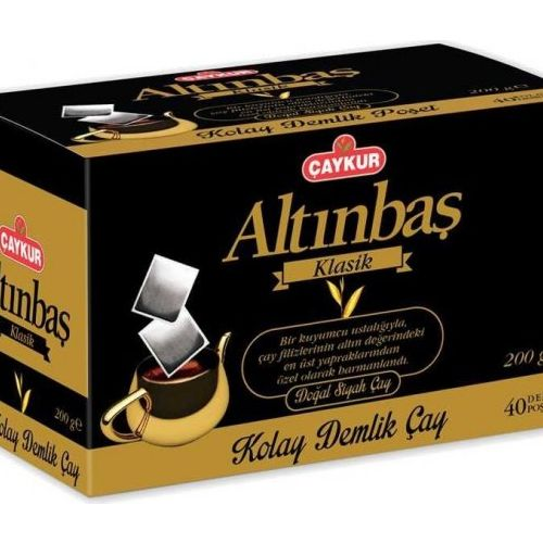 Çaykur Altınbaş Demlik Poşet Çay 40 Adet