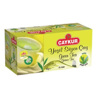 Çaykur Yeşil Çay Bardak Poşet 25'li 40 Gr