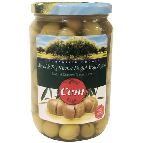 Cem Ayvalık Taş Kırma Zeytin 291-350 Adet/KG 1 KG