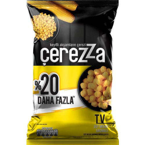 Çerezza Tv Süt Mısırı Süper Boy 117 Gr