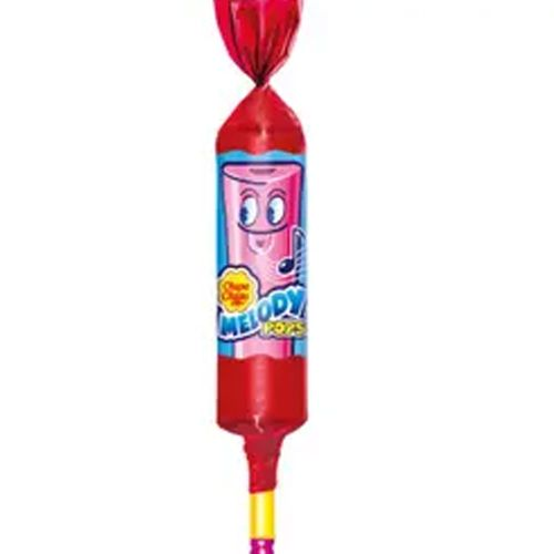 Chupa Chups Çilek Aromalı Düdüklü Lolipop Şeker 15 Gr