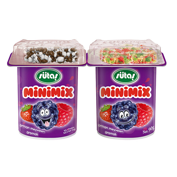 Çilekli Orman Meyveli Minimix 2*90 Gr