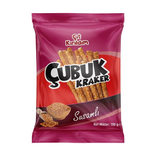 Çıtkırıldım Kraker Çubuk Susamlı 100 GR