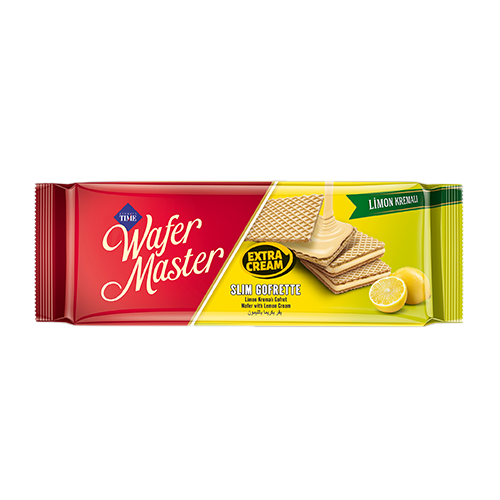 Çizmeci Tıme Wafer Master Slım Gofret Limon 128 G