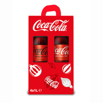 Coca-cola Gazlı Karma Koli 4*1 Lt